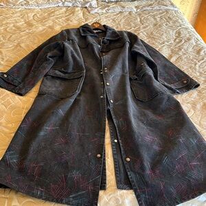 A one of a kind wearable art Duster